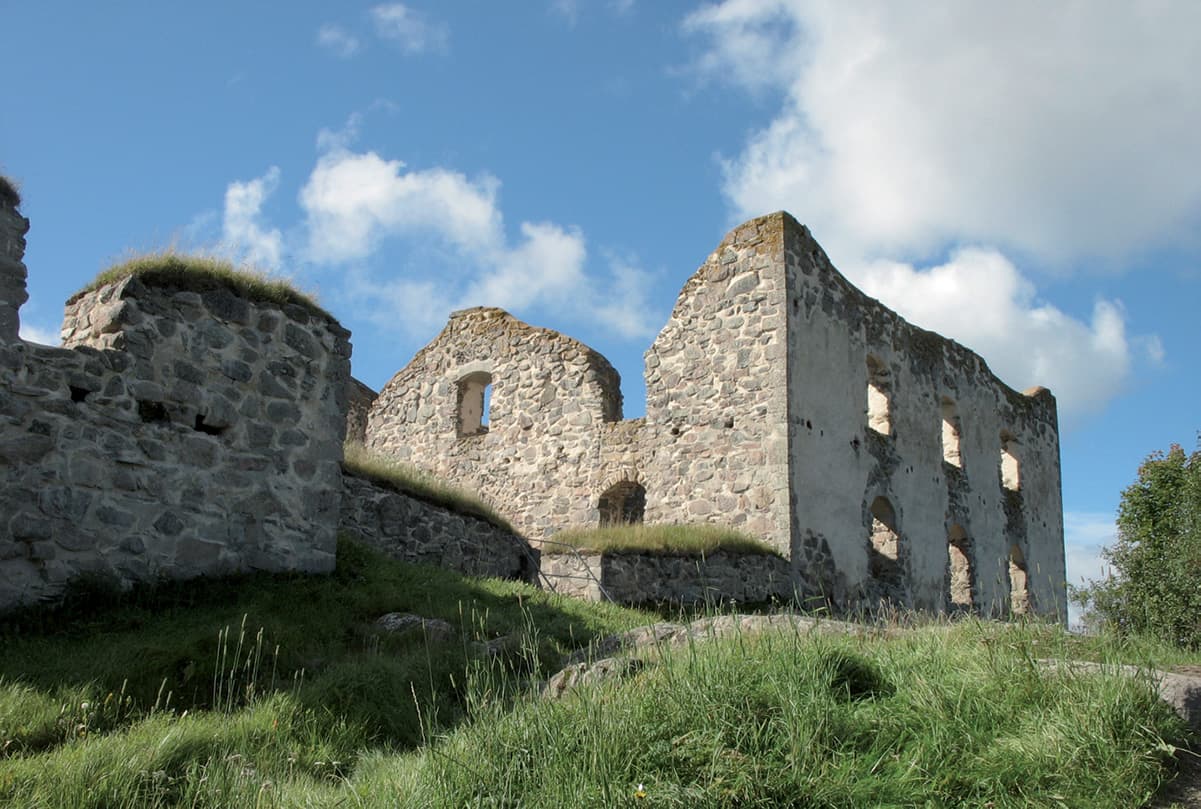 Brahehus Castle Ruin, Gränna — Brahehus Castle Ruin