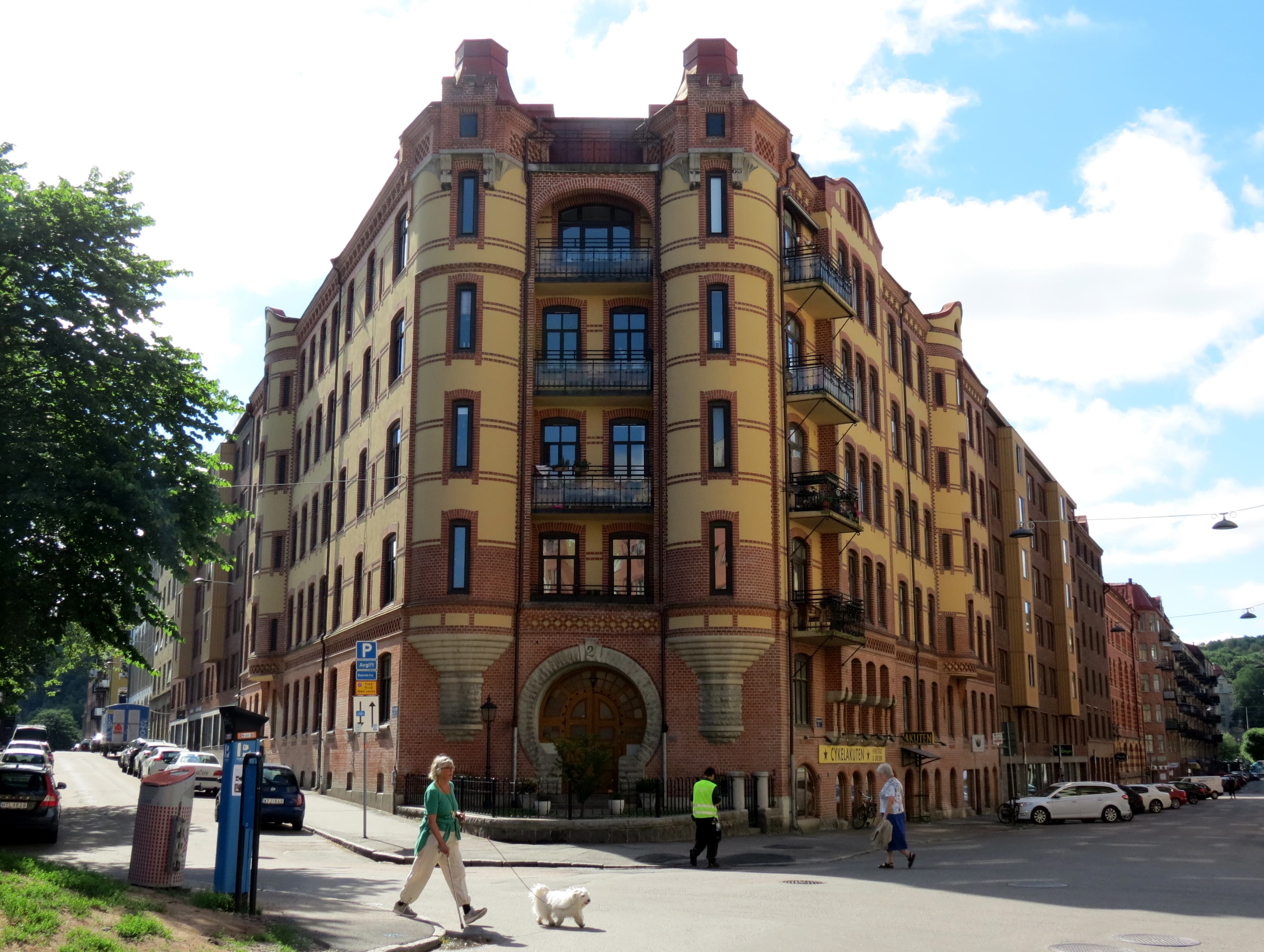 Nyckelhålshuset – Arthur Lowells plakett — hemsökt plats i Västra Götaland