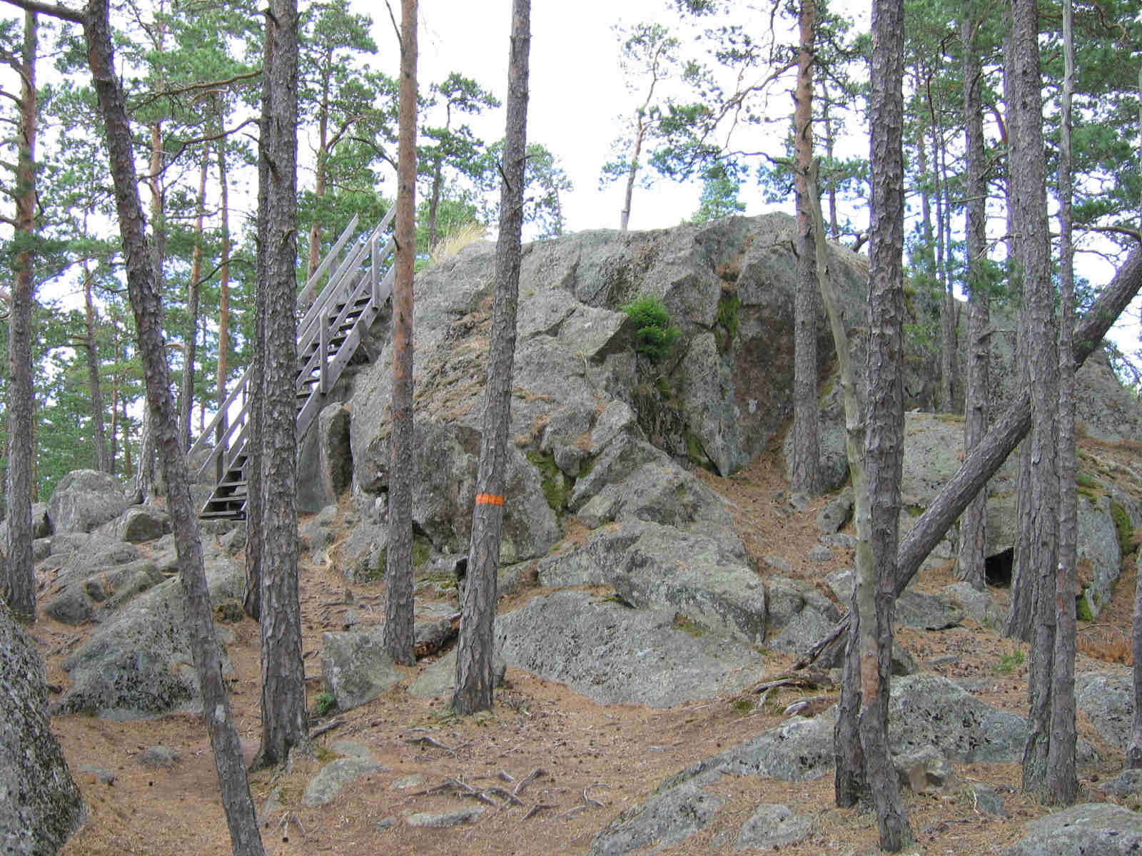 Trail toward Trollkyrka, Tiveden National Park